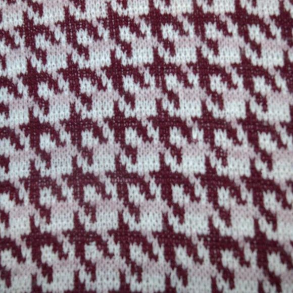 MCM 60s Houndstooth Cowl Shawl Button Neck Jantzen Pullover Sweater - Picture 5 of 9